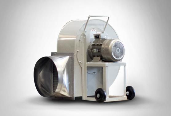 Ventilateurs centrifuges mobiles 3000 trs/min – 400 V triphasé – de 1,5 à 7,5 kW
