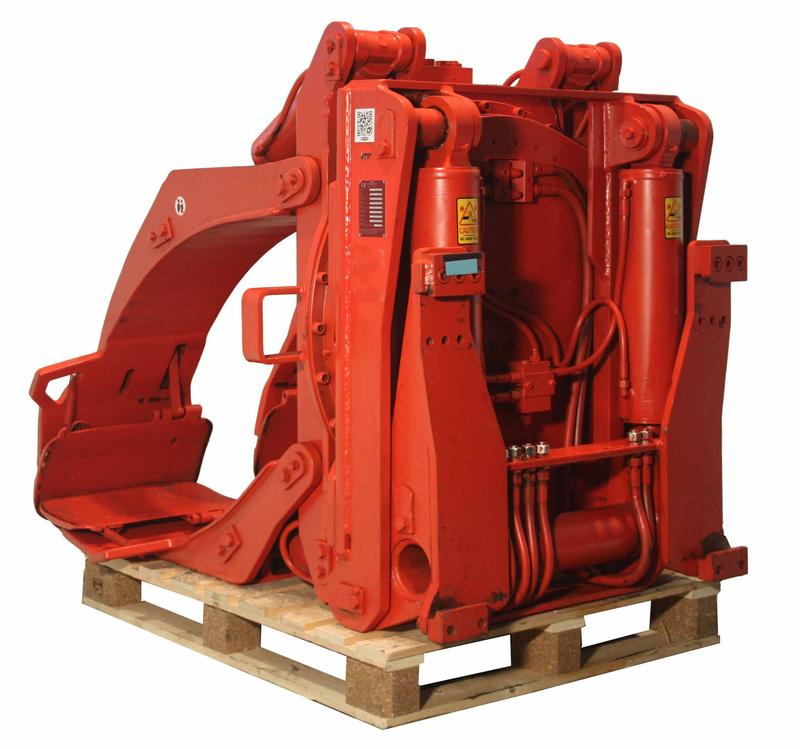 Releveur de bobines Auramo TRA400N - capacité 4000 kg, diamètre 250-1600 mm, année 2001