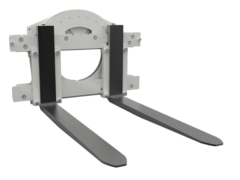 Tête Rotative 360° Cascade 80G-RRB-171 - capacité 4000 kg, centre de charge 500 mm