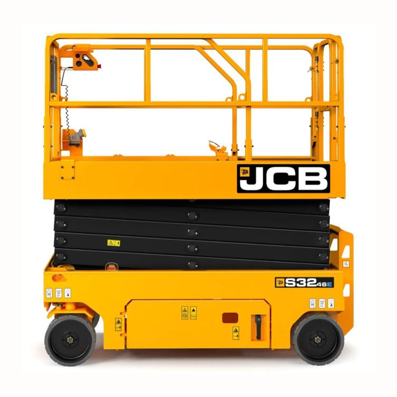 Nacelle S3246E - hauteur de travail max 11,7 m, capacité de charge 320 kg, hauteur hors tout 2,866 m, conception extérieure, 2 occupants max, hauteur de la plateforme 9,7 m