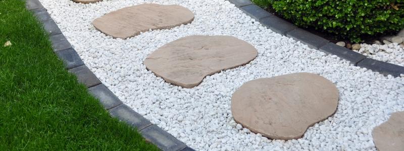 Pierre à gabion - Gabion calcaire beige ou gris bleu pour aménagement extérieur