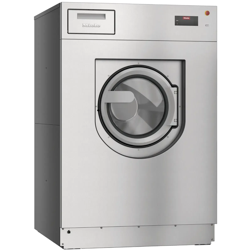 Lave-linge professionnel Miele PWM 927 EL Inox Vanne de vidange - 27 kg, 240 L, M Touch Pro Plus