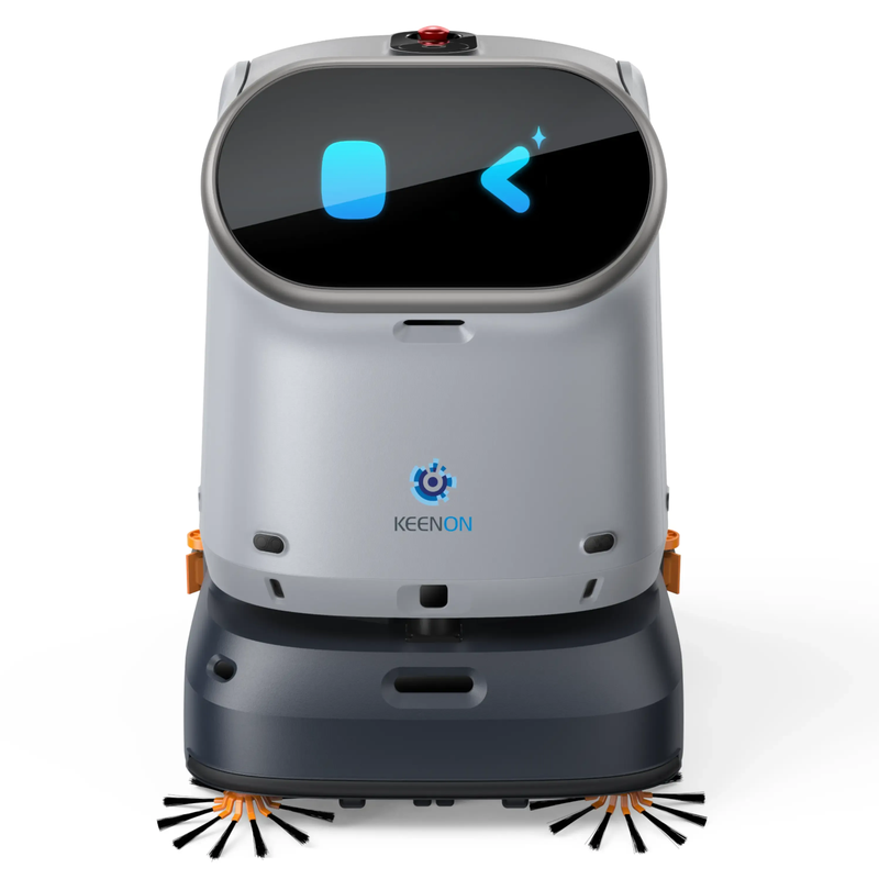 Robot autonome Keenon C40 - Nettoyage 4-en-1, autonomie 6-10h, capacité 1500-1800 m²/h