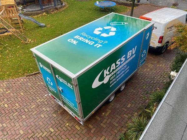 Remorque Fourgon SAPPHIRE - H2 - Hapert - 4.55m x 2.00m x 1.80m - PTAC 2700 kg - 2 essieux