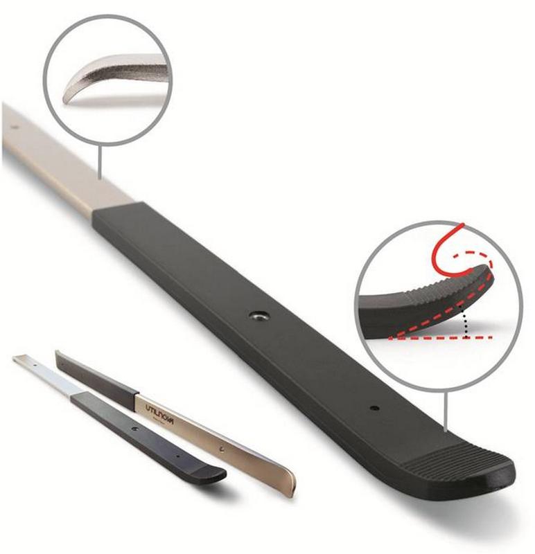 Démonte-pneu vulcanisé 50cm - Acier, protection jantes aluminium - Utilnova