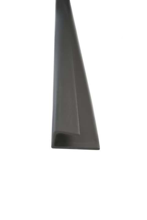 VIPANEL profilé de synthèse finition gris hauteur 2550 mm - Revêtement mural salle de bain