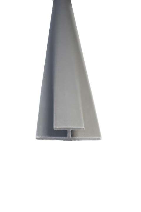 VIPANEL profilé de synthèse jonction blanc hauteur 2550 mm - largeur 125 mm - profondeur 125 mm - 1420001210