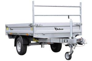 Remorque Benne Debon PW0 1500 LUX - Neuf - 1500KG