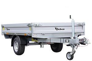 Remorque Benne Debon PW0 1000 ECO - Neuf - 1000 kg