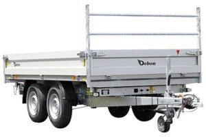 Remorque tribenne Debon PW3 - 3500 kg - Neuf