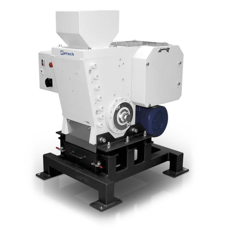 Concasseur à mâchoires BB 500 - granulométrie jusqu'à 110 mm, débit de 500 kg/h