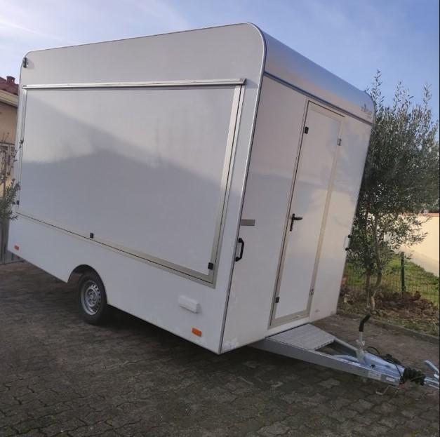 Remorque Magasin Marque KUBIX TH 361.00 - 2022 - PTAC 1300 kg - Dimensions 6,50 m