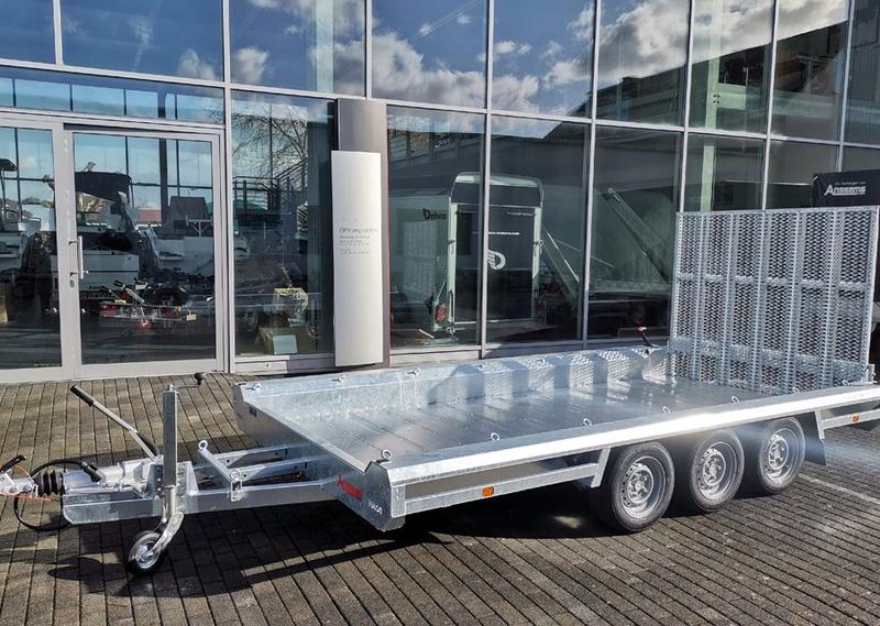 Remorque porte-engin surbaissée Maschinentransporter - double essieux, 6,02 m, PTAC 2,7 t, neuf