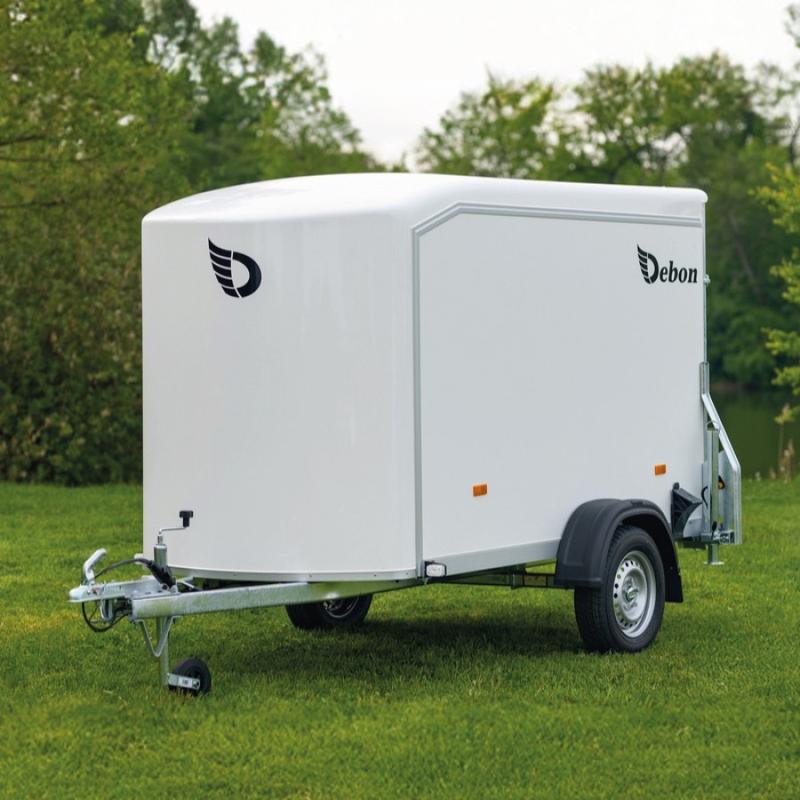 Fourgon Roadster C255 composite sans frein Debon - PTAC 750 kg, charge utile 400 kg, dimensions intérieures 2550 x 1250 x 1550 mm