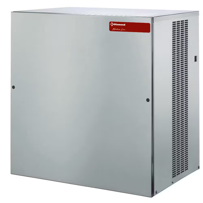 Machine à glaçons plats 400 kg, sans réserve – AIR – Condenseur à air, acier inox AISI 304