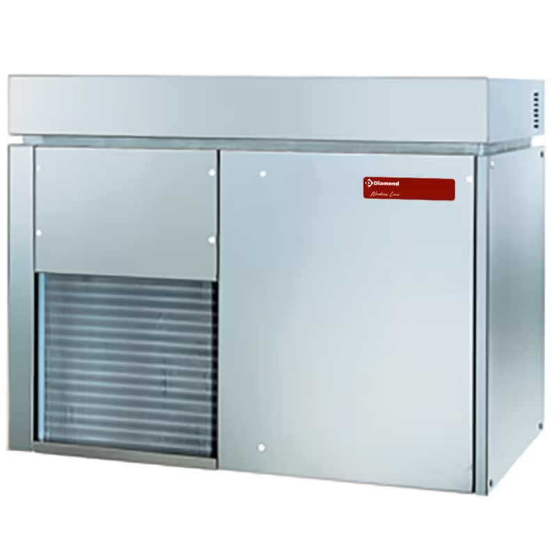 Machine à glaces paillettes 900 kg (sans réserve) – AIR – production 900 kg/24h, condenseur à air, acier inox AISI 304