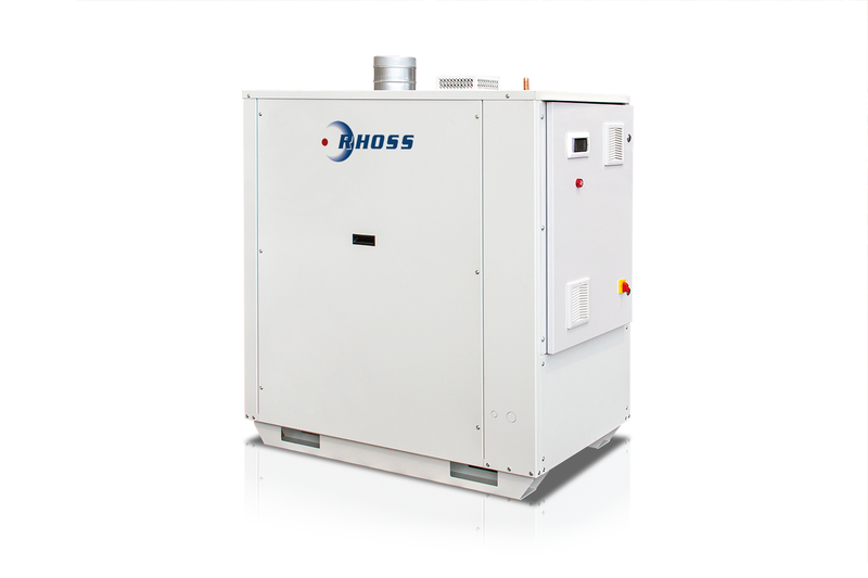 MidiFLOW-PI - Groupe d'eau glacée et pompe à chaleur monobloc réversible à condensation par eau, puissance frigorifique 15,2-45,9 kW, R290