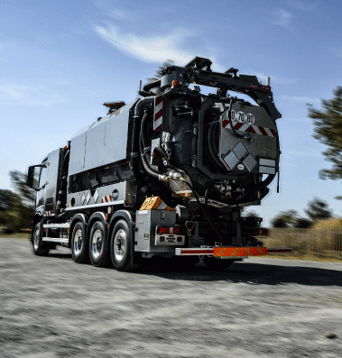 ALIZE - Combiné hydrocureur ATEX/ADR avec cuve inox 12 000l, pompe HP 7ch à 180ch et THP 95ch à 400ch