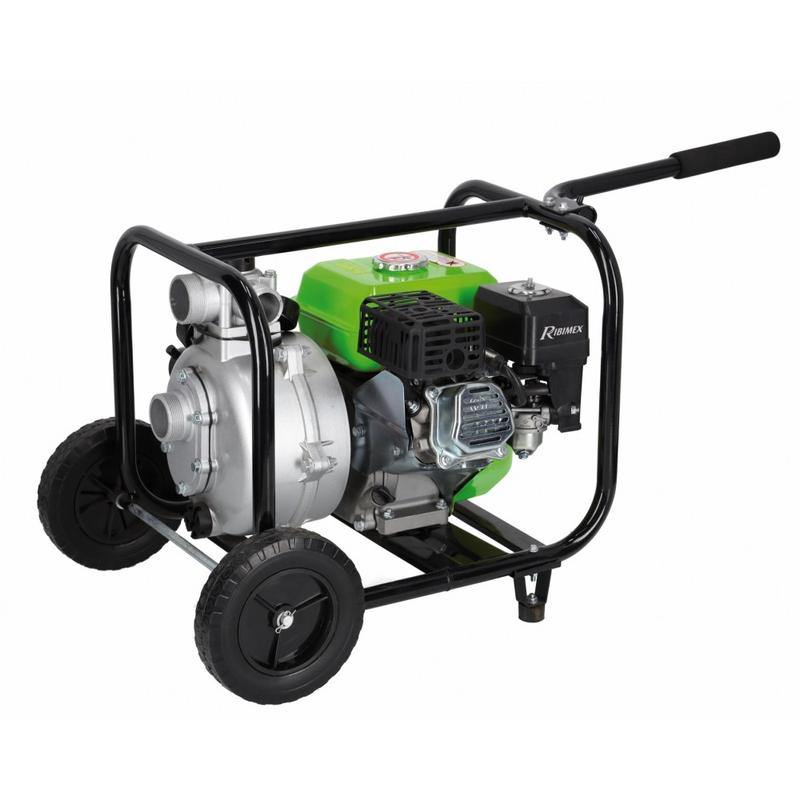 Motopompe RIBIMEX PRMPC213/27P - 212cc - 27 m³/h - pression - refoulement 80m max