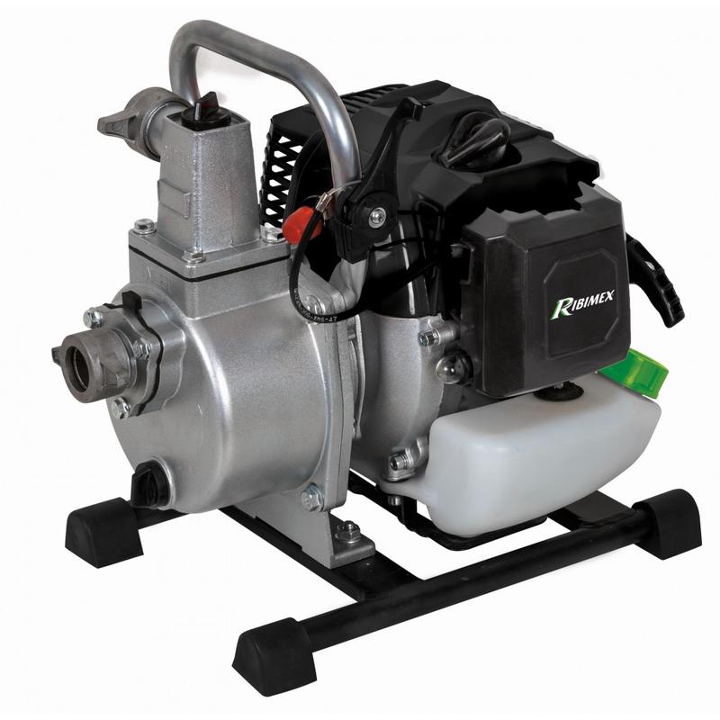 Motopompe portable RIBILAND 42,7 cc - débit 8 m³/h - hauteur aspiration 8 m