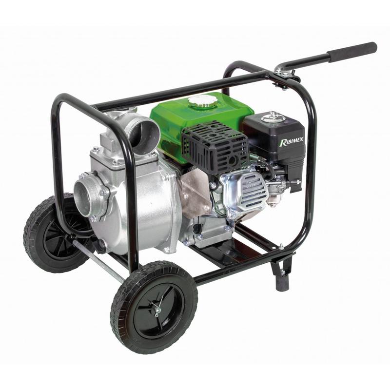 Motopompe RIBILAND 212cc - 33 m³/h - Hauteur d'aspiration 7m - Pression 3 bars