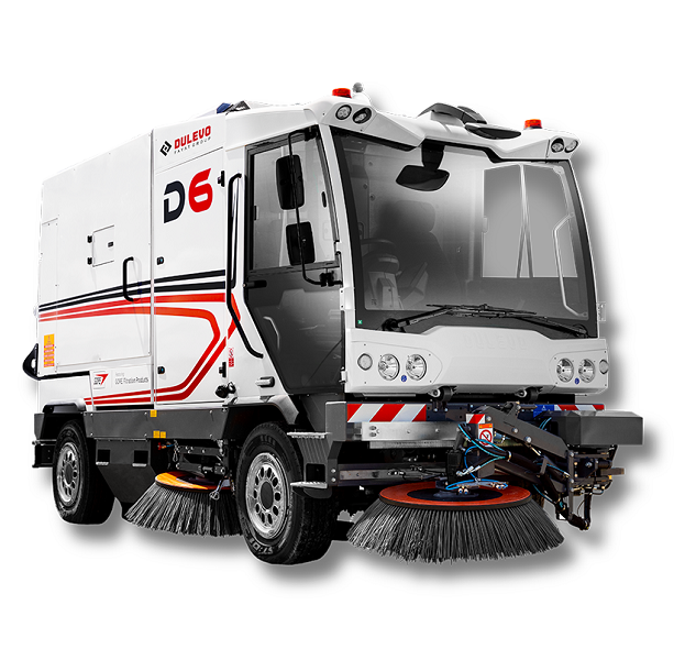 Balayeuse de voirie thermique DULEVO D6 - Diesel - Neuf - Respectueuse de l'environnement