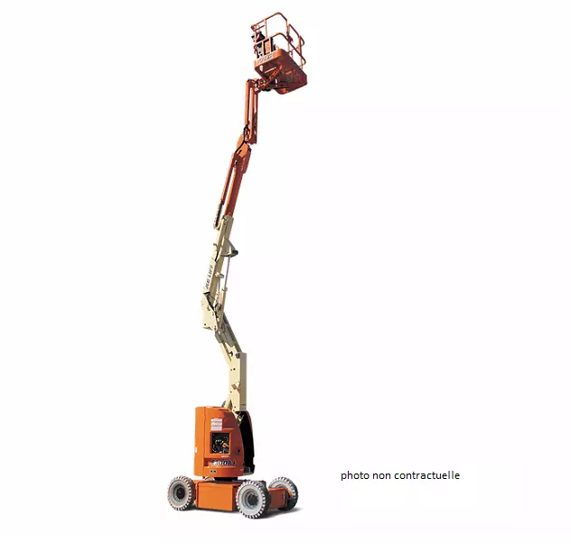 Nacelle électrique à flèche articulée JLG E300AJ d'occasion - Hauteur de travail jusqu'à 11 m - Garantie 3 mois