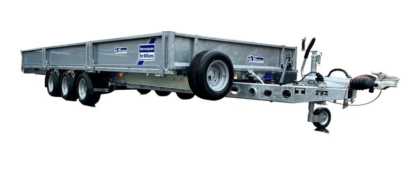 Plateau basculant Ifor Williams 5,50 m x 2,04 m - PTAC 3500 kg - Réf. TB5521-353