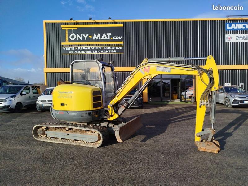 Pelle sur chenille Wacker Neuson EZ53 - occasion, année 2018, 2800 heures