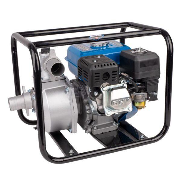 Motopompe Thermique 4T 196cc 30 m³/h Steiner - Pompe à eau essence 4800W