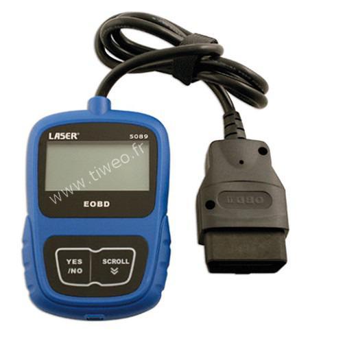 Lecteur de code OBD - diagnostic panne véhicule, connecteur 16 broches universel OBD/OBD2