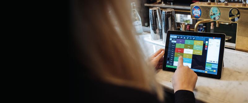 Caisse tablette pour restaurant - Trivec Go