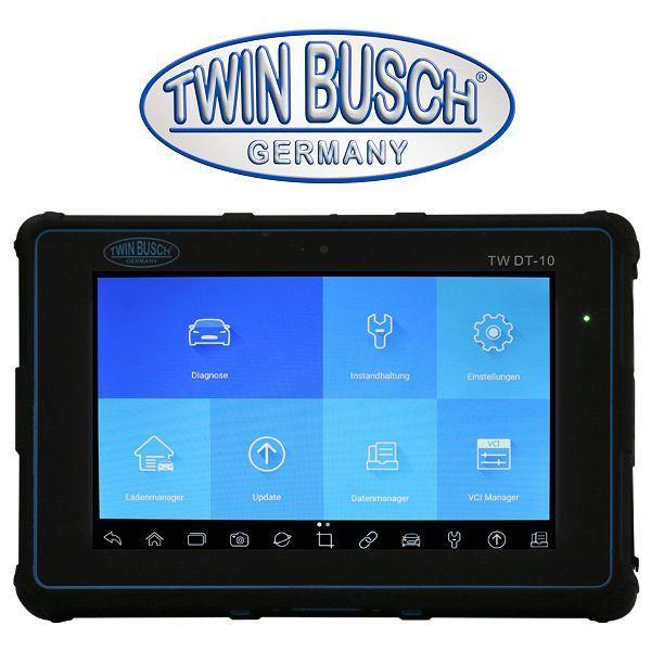 Appareil de diagnostic portable TW DT-10 - menu en français, allemand, anglais, espagnol, compatible avec les véhicules essence et diesel