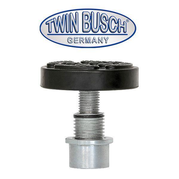 Patin de levage avec double filetage - TW G-D12, diamètre 50 mm pour TW 236 PE, TW 242 PE et modèles B3.9/B4.3