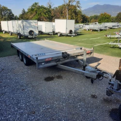 MSX 3000 - PTAC 3000 kg, charge utile 2464 kg, 2 rampes aciers, plancher alu, treuil