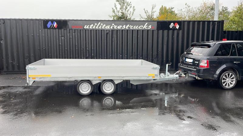 Plateau Ridelles RIDELLE - 2 essieux N30, 2023, PTAC 2T700, Charge Utile 2T105, Dimensions 4,06 m x 2,04 m