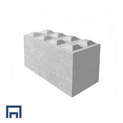 Bloc empilable en béton armé - 160/40/40, 160/80/80, 180/60/60, 80/40/40, 80/80/80, 90/60/60