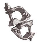 Colliers orientables / rotatifs galvanisés pour échafaudages européens