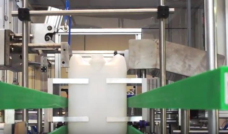 Déflash et unité de test de fuite pour Jerry Can