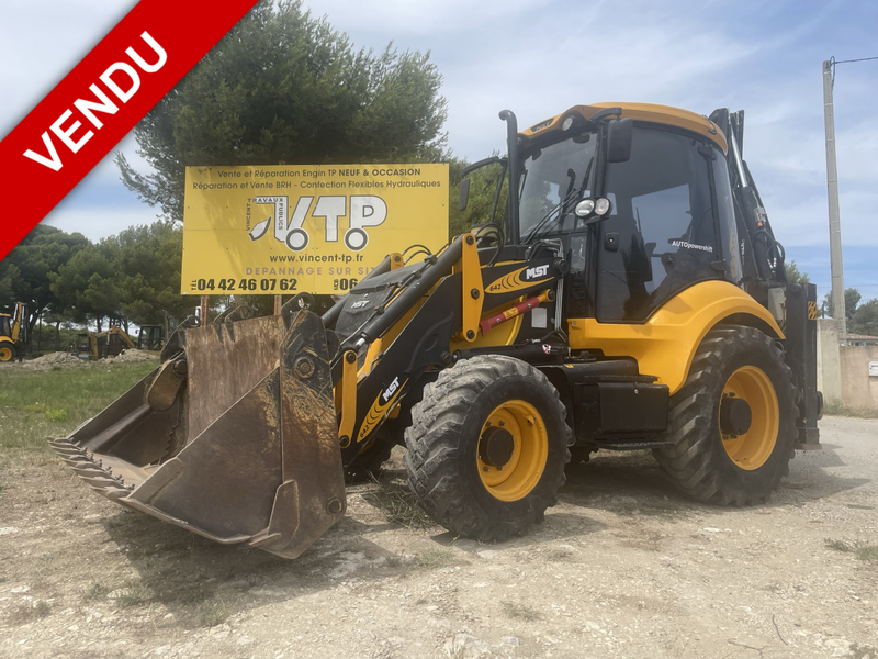 Tracto pelle MST M642 occasion 2014 - 5600h - Godet 4 en 1, attache rapide, climatisation
