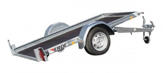 Location Remorque paysagiste ERDE PLC251 - Charge utile 750kg - Dimensions 250x130 cm