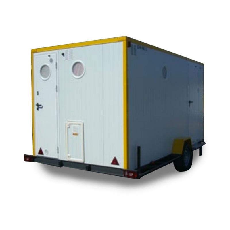 Location Abri roulant isolé Bi-énergie 2700 KG - CNSE DD527 - 4,92 x 2,68 x 2,27 m