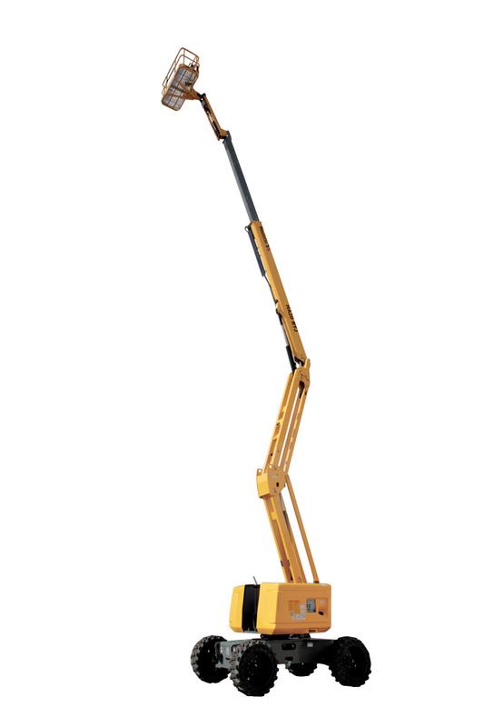 Nacelle articulée Diesel 20 m - HAULOTTE - Hauteur de travail 20,6 m, charge 230 kg, 2 personnes