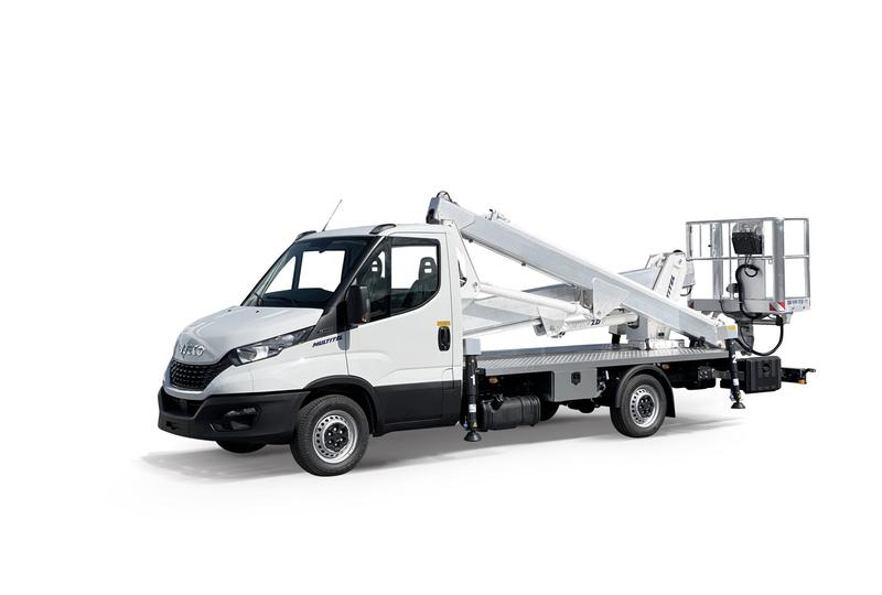 Location Camion Nacelle Télescopique MULTITEL MXE200 - 20m Hauteur Travail - 200kg Charge - 2 Personnes