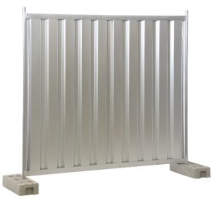 clôture de chantier opaque