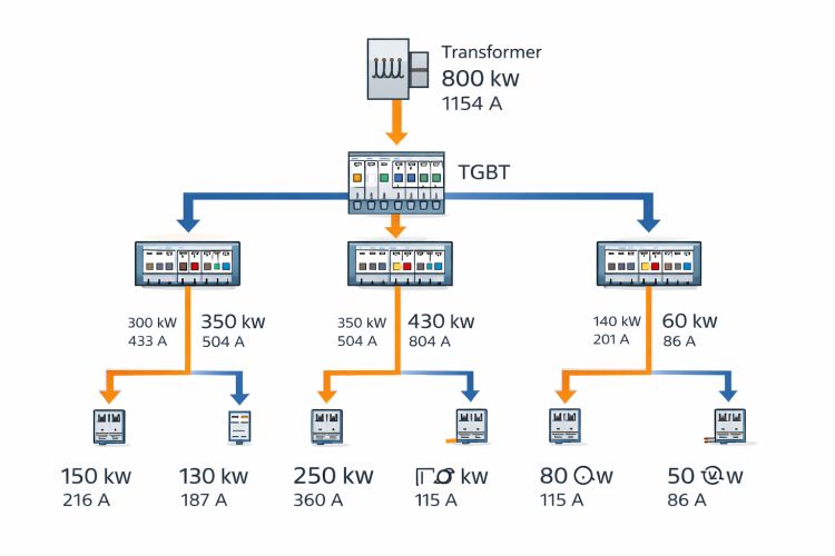 Logiciels de dimensionnement de réseau électrique