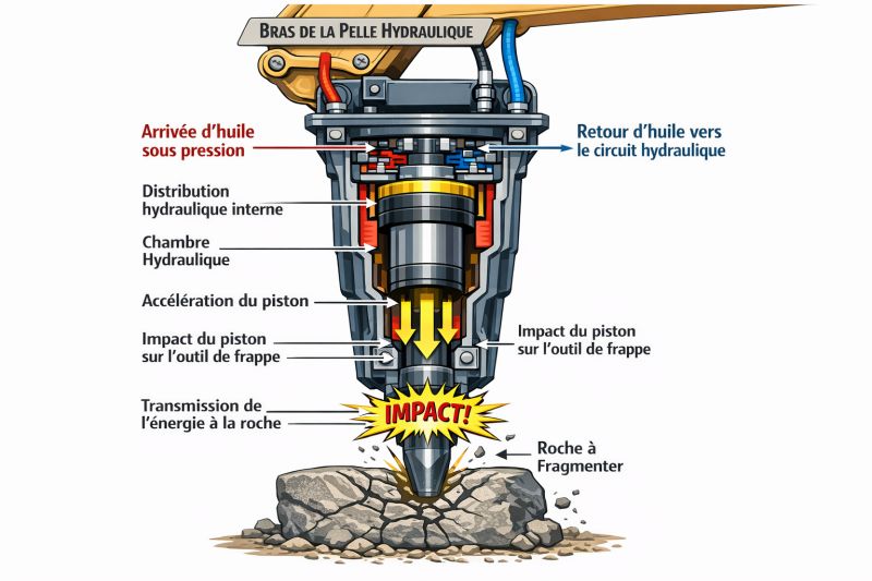 brise roche hydraulique