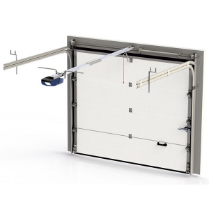 porte de garage sectionnelle motorisée