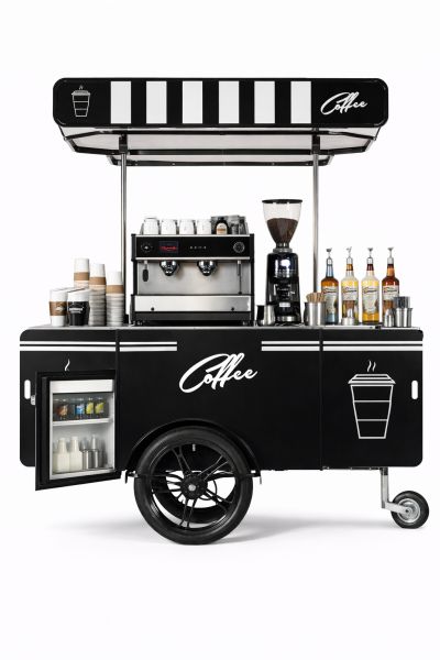 Chariot ambulant à café