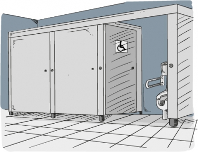 cabines sanitaires pour PMR cabine sanitaire